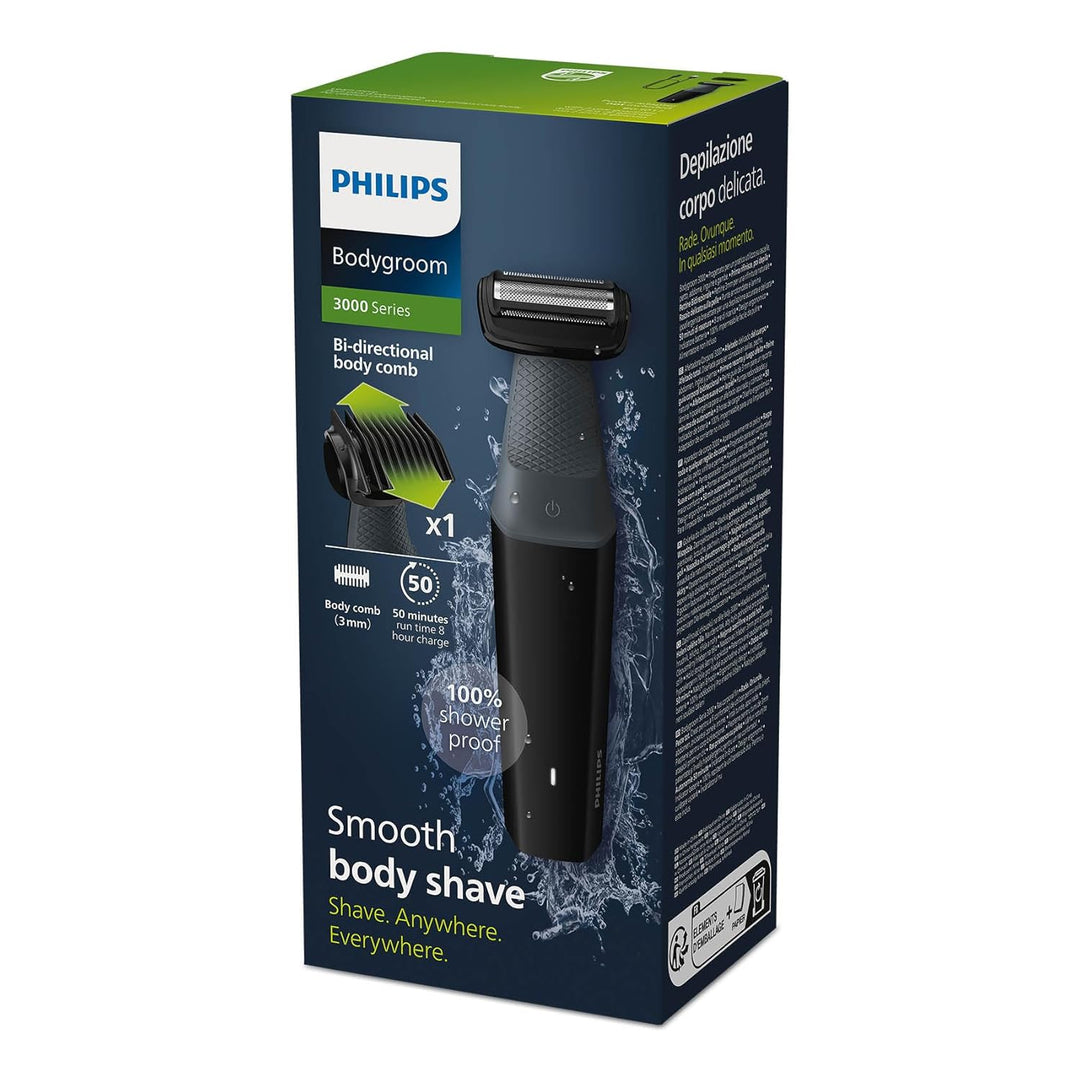 Philips Bodygroom Series 3000 Tiefen- und Körperschneider, duschfest, BG3017/01 BG3017/01 - Serie 30