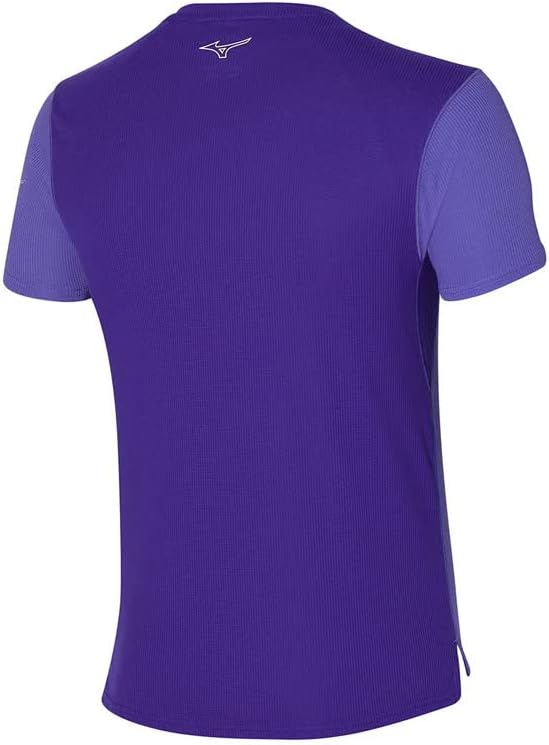 Mizuno Herren Dryaeroflow Tee T-Shirt S Violet Blue, S Violet Blue