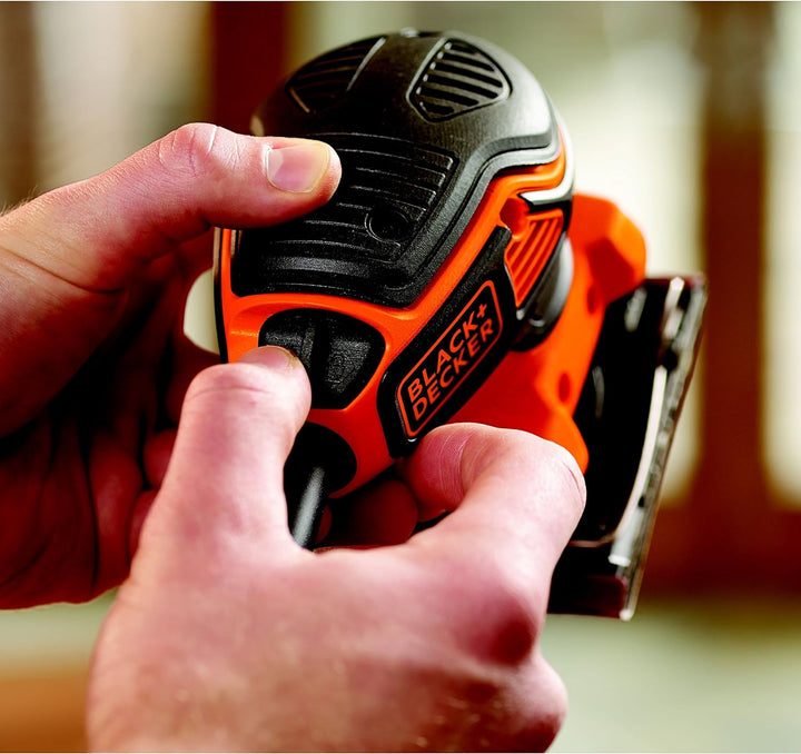 Black + Decker KA450 +amp;-QS Schwingschleifer, 220 W No, No