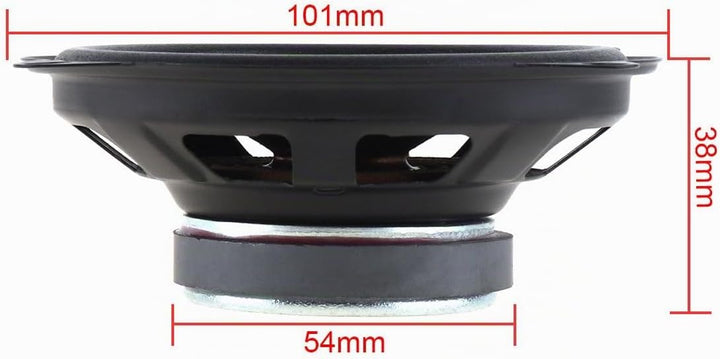 2 x 10 cm 60 W 2-Wege-Frequenz-Frequenz-Auto-Audio-Stereo-Lautsprecher Auto-Lautsprecher Autolautspr
