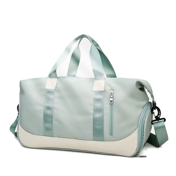 Sporttasche Damen Herren Reisetasche mit Schuhfach und Nassfach Gross 40L, Faltbar Wasserdicht Fitn