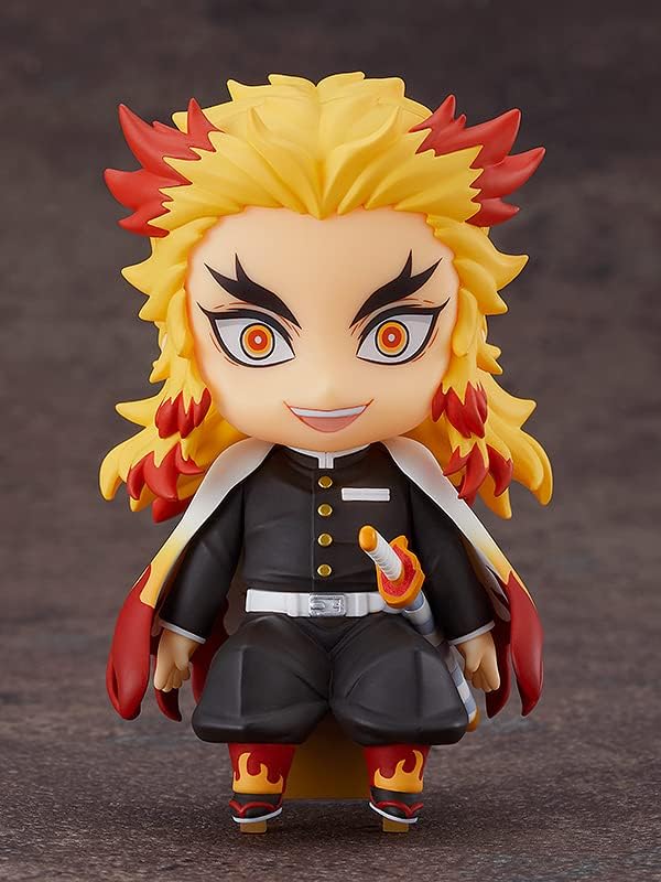 Demon Slayer: Kimetsu no Yaiba Nendoroid Swacchao! Figur Kyojuro Rengoku 9 cm