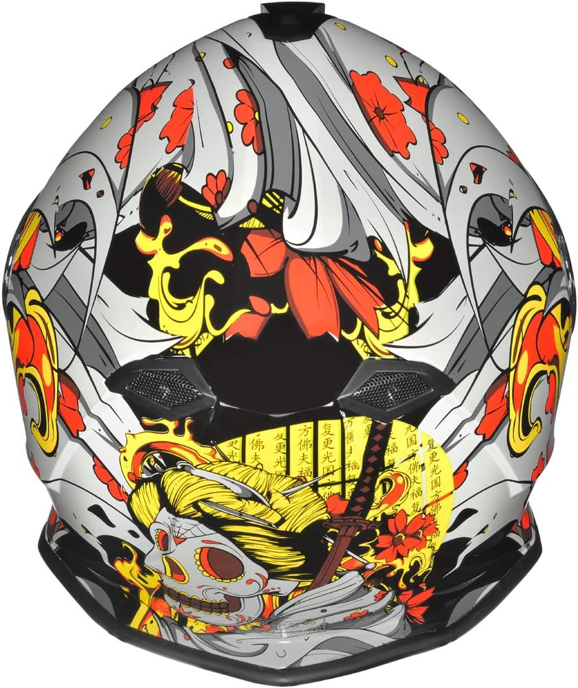 RT-824 Integralhelm Motorradhelm Kinderhelm Motorrad Integral Roller Helm rueger Red RYM M (57-58),