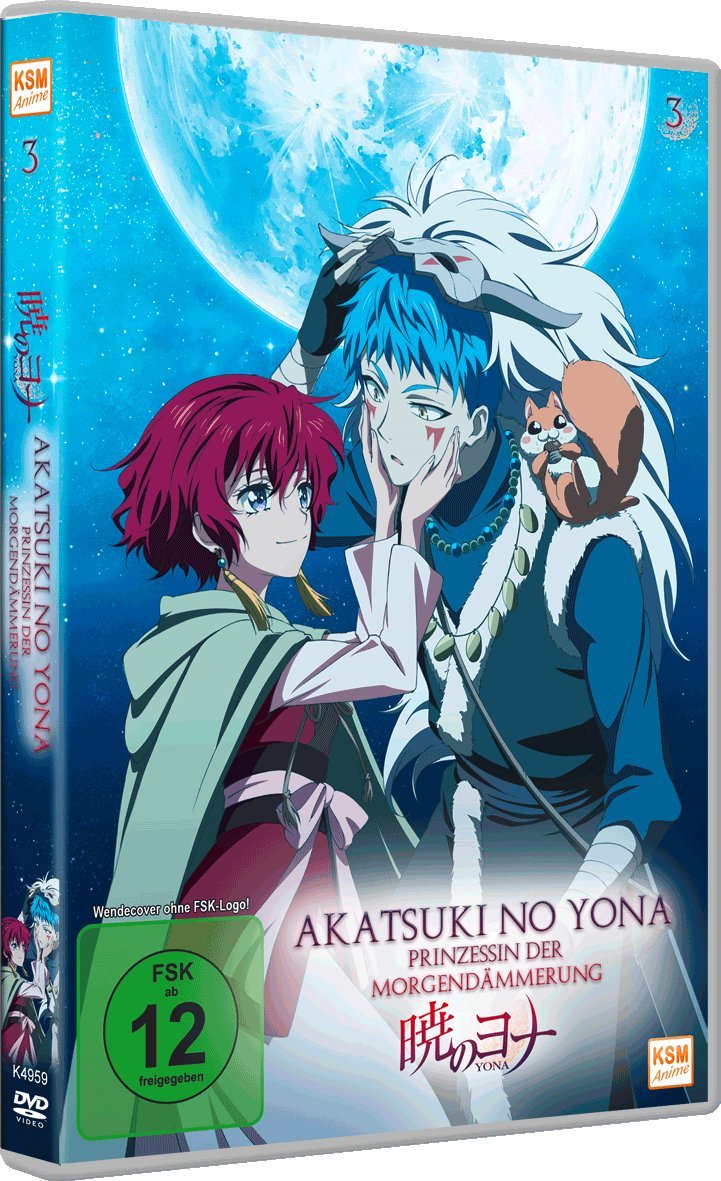 Akatsuki no Yona - Prinzessin der Morgendämmerung - Volume 3: Episode 11-15, DVD