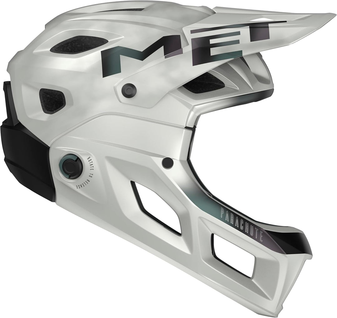 MET Parachute MCR MIPS Helm weiss, M