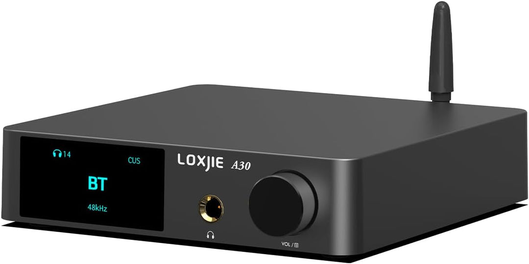 LOXJIE A30 Desktop Stereo HiFi Audio Leistungsverstärker-Kopfhörer-Verstärker,MA12070 Chip Class D A