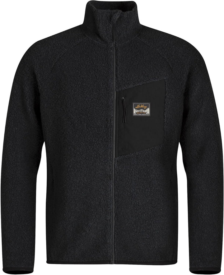Lundhags Flok Wool Pile Men Schwarz S, Schwarz S