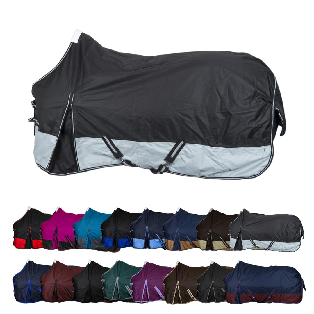 RL24 - Winterdecke Weidedecke 600D Basicline – atmungsaktive, Wind- & wasserdichte Outdoordecke mit