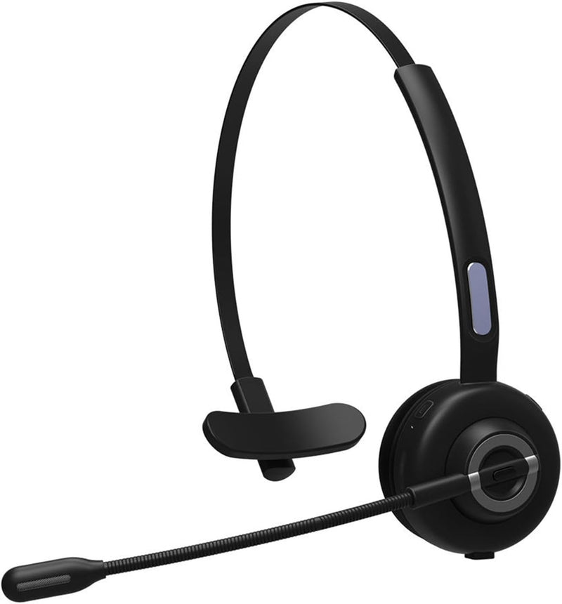 Call Center Headset, Noise Cancelling Comfort 300° Flexibles Noise Cancelling Mikrofon, Bluetooth He