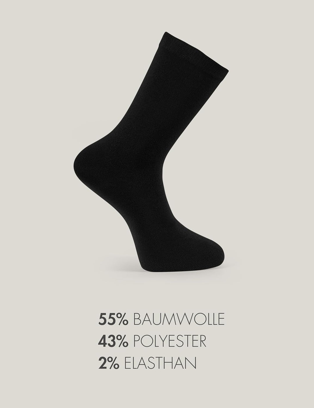 Basic Treasure 20 paar Socken, soft Baumwolle, Schwarz oder Blau, Herren und Damen 35-38 Schwarz, 35