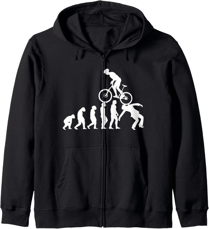 Evolution MTB Mountainbike Zubehör Fahrrad Kapuzenjacke