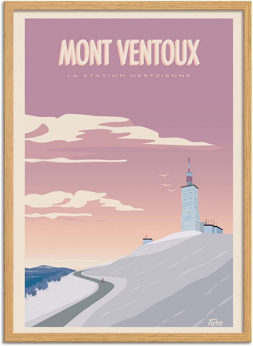 Wall Editions Art-Poster - Mont Ventoux - Turo