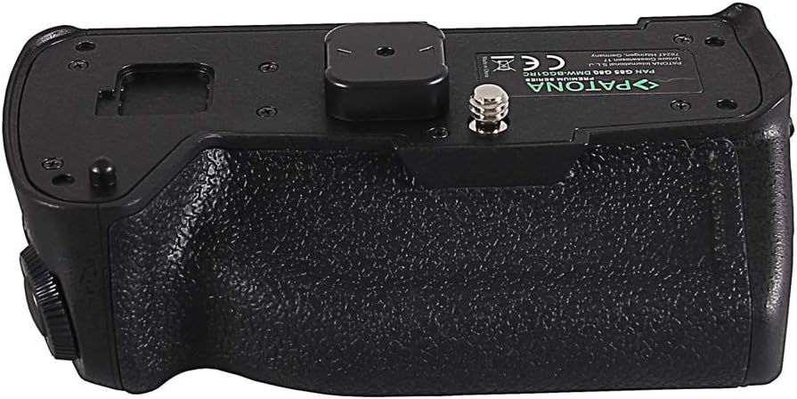 PATONA 1490 - Ersatz für Batteriegriff Panasonic DMW-BGG1 zu Lumix DMC-G80 DMC-G81 DMC-G85 - mit IR-