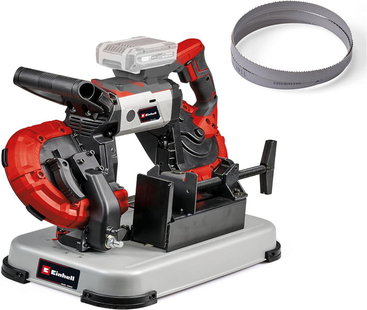 Einhell Akku-Bandsäge TE-MB 18/127 U Li-Solo Power X-Change (18 V, 115 mm Schnitthöhe, 127 mm Schnit