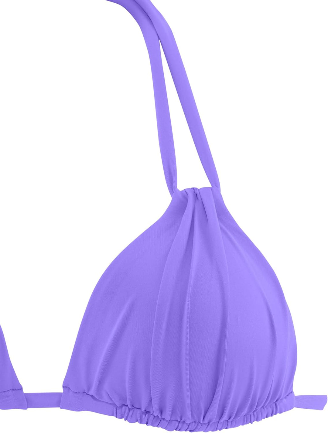 s.Oliver Damen Triangel-Bikini-Top mit wattierten Cups, regulierbar Lila 40 / 80C, Lila 40 / 80C