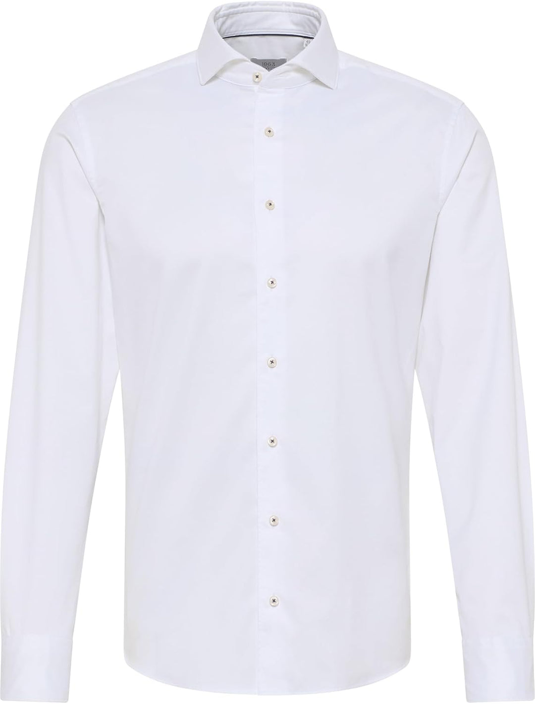 eterna Herren Soft Luxury Shirt Slim FIT 1/1 weiss 40_H_1/1