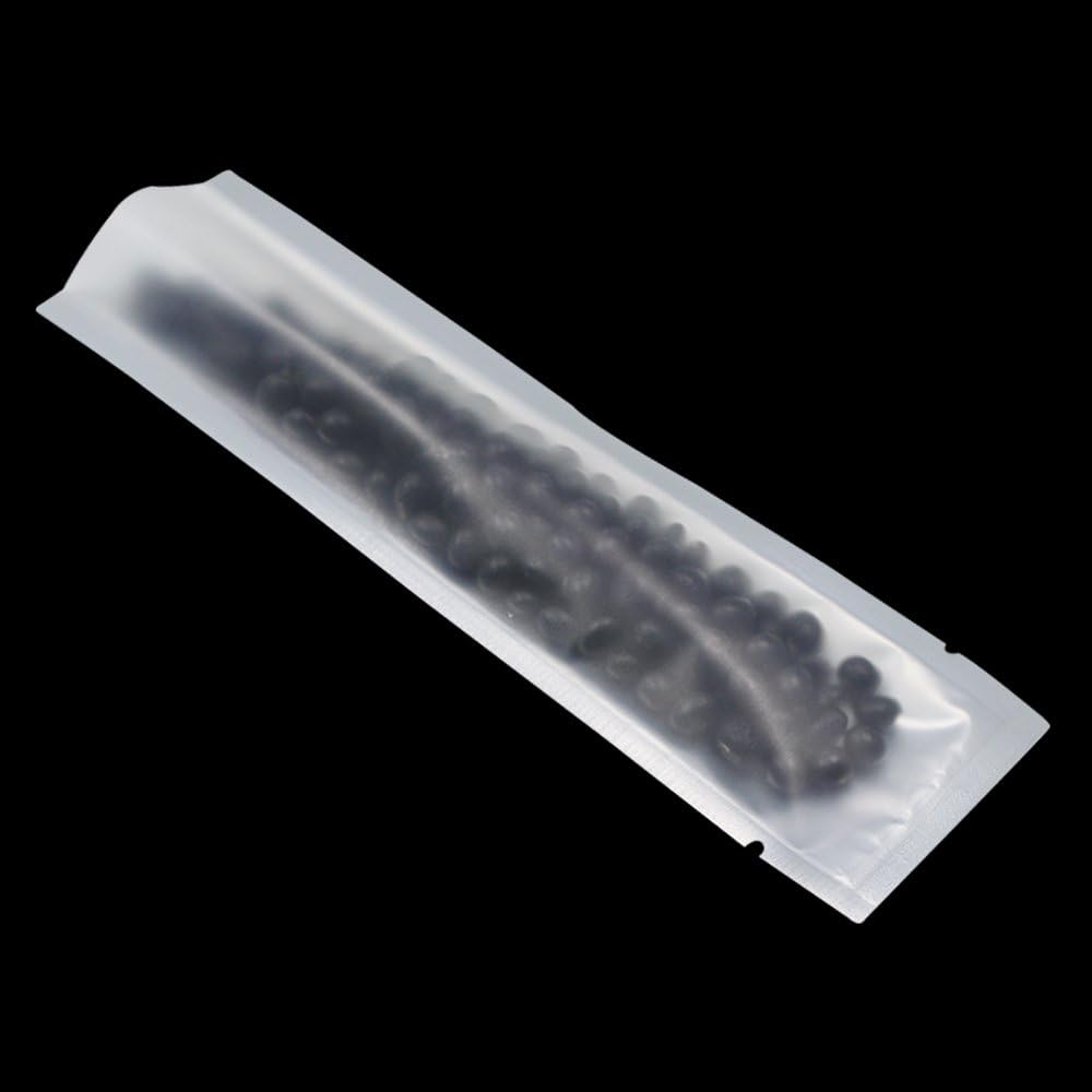 Mylar Folie Vakuumbeutel Front Clear Heat Seal Taschen Reine Aluminiumfolie Lebensmittelverpackungsb