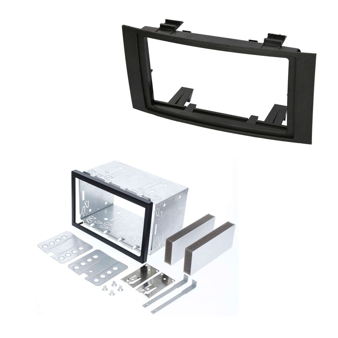 Audioproject A254 - Autoradio Radioblende Doppel DIN kompatibel zu VW Volkswagen Touareg 7L 2003-201