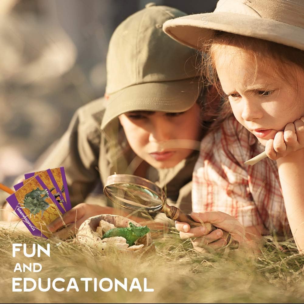 Dinosaurier Egg Toy Ausgraben Dino Ei Spielzeug Party Dinosaur Figuren Braben Kit Ausgrabungsset Arc