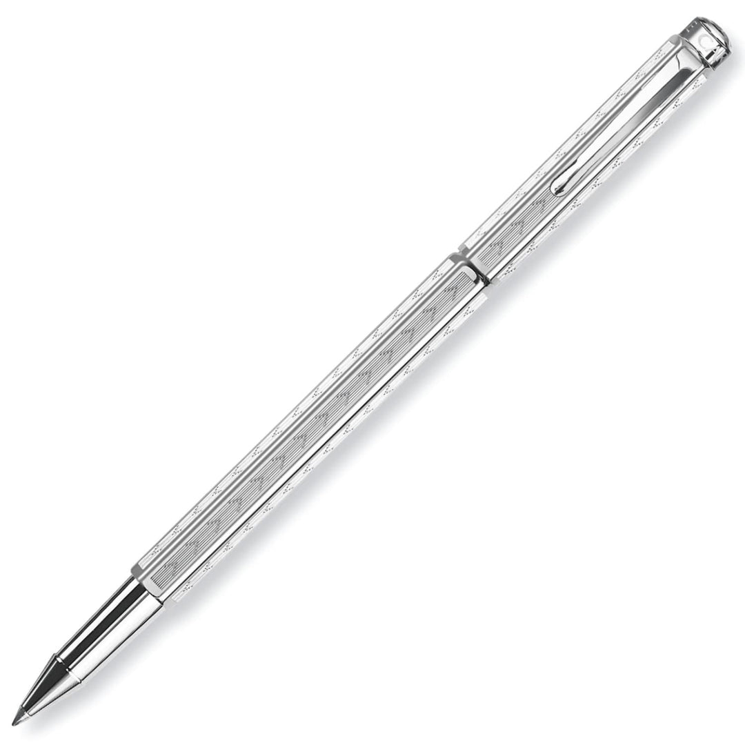 Caran d'Ache Chevron Tintenroller Rhodium, 1 Stück (1er Pack)