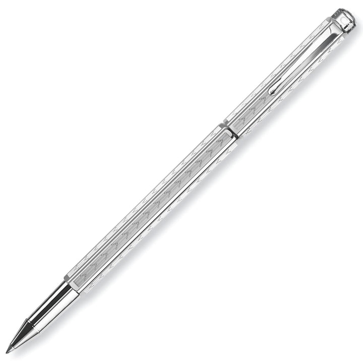 Caran d'Ache Chevron Tintenroller Rhodium, 1 Stück (1er Pack)