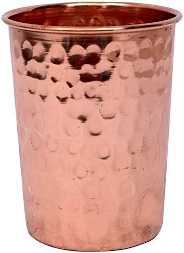 Handgefertigter Wasserspender aus reinem Kupfer, 4 Liter, Wassertopf, Matka Ayurveda, Heilwasserspei