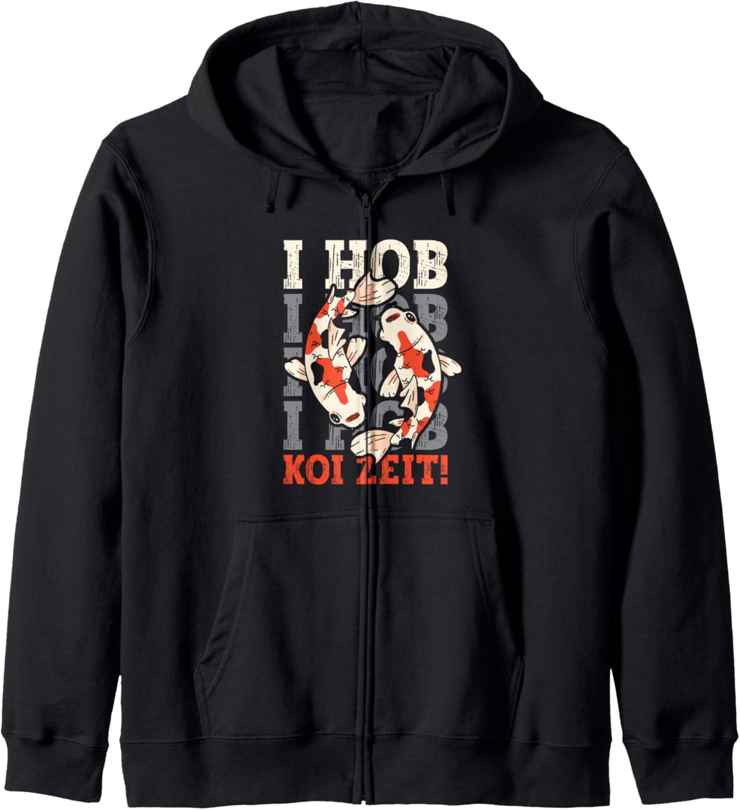 I Hob Koi Zeit! Kapuzenjacke