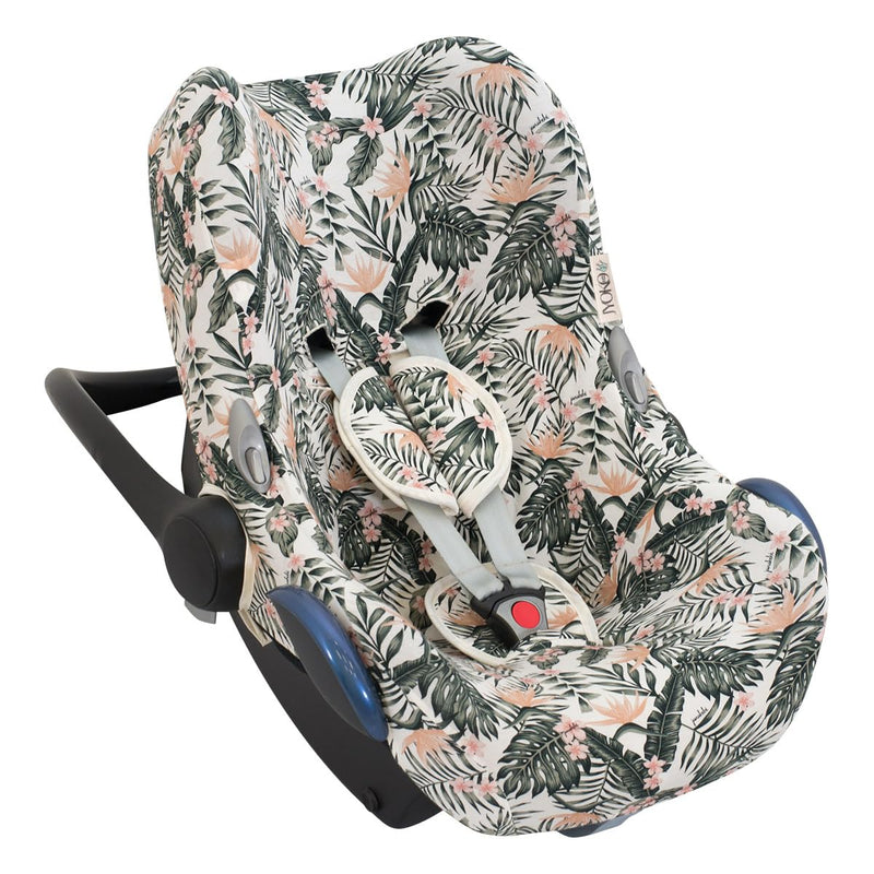 JYOKO KIDS Bezug für Autositz kompatibel mit Maxi Cosi Cabriofix, City Streety, aus Baumwolle (Afric