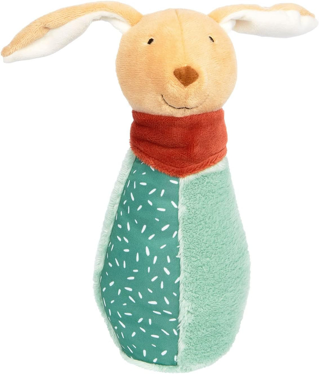SIGIKID 43222 Soft-Kegelspiel, yellow für Mädchen und Jungen von 3 bis 36 Monaten Mehrfarbig/Kegelsp
