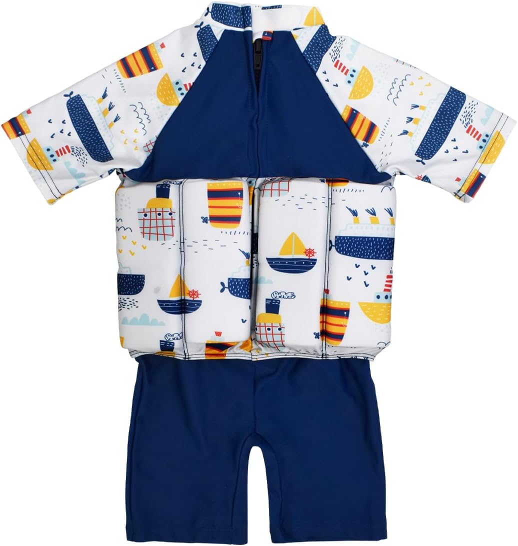Splash About Kinder UV Float Anzug 4-6 Jahre Tug Boats, 4-6 Jahre Tug Boats