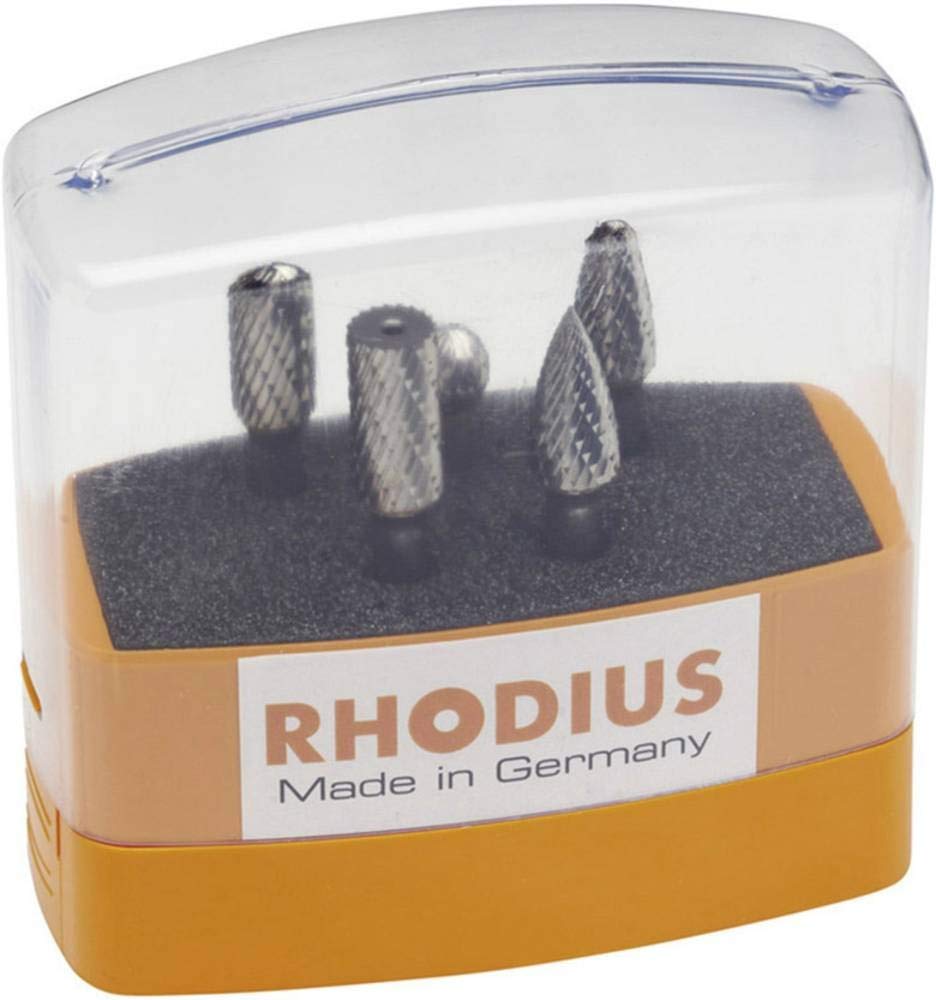 Rhodius Hartmetallfräser SET 5 Hartmetallfräserset TOP