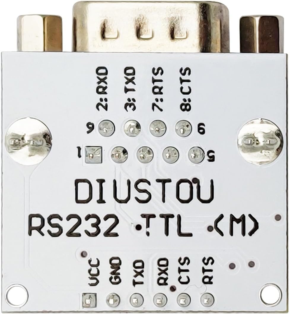RS232 zu TTL Seriell-Interface-Modul, DB9-Stecker-Schnittstelle, SP3232-Chip, unterstützt 3,3V/5V Pe