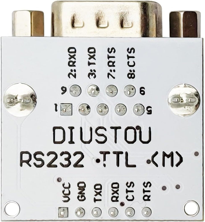 RS232 zu TTL Seriell-Interface-Modul, DB9-Stecker-Schnittstelle, SP3232-Chip, unterstützt 3,3V/5V Pe
