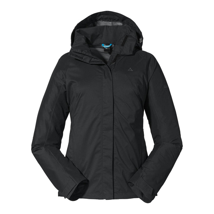 Schöffel Damen Jacket Easy L4, wasser- und winddichte Damen Jacke für jedes Wetter, leichte und flex