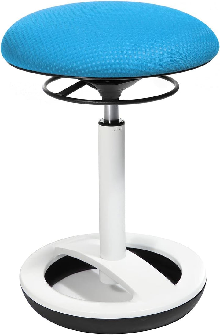 TOPSTAR SU53BT6 Sitness High Bob, Stehhilfe, Fitnesshocker, Arbeitshocker, Sitzhöhe: 49-70cm, Standf