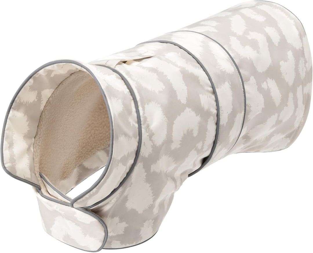 Larkson Hundemantel Beige Leo - Jonte - Regenmantel für Kleine &amp; Mittelgrosse Hunde - 10000 mm Wasse
