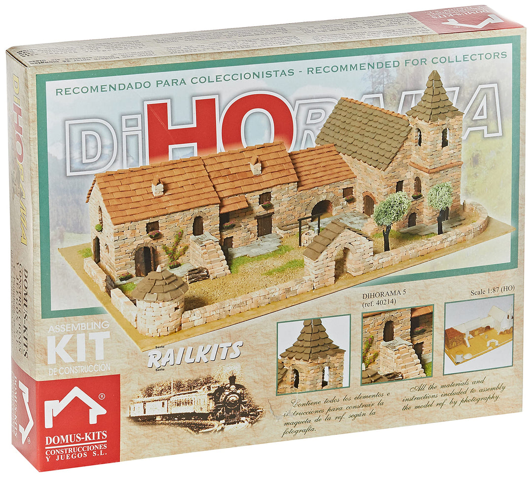 DOMUS Kits Domus kits40214 Massstab 1: 221 cm DiHOrama 5-Haus Modell