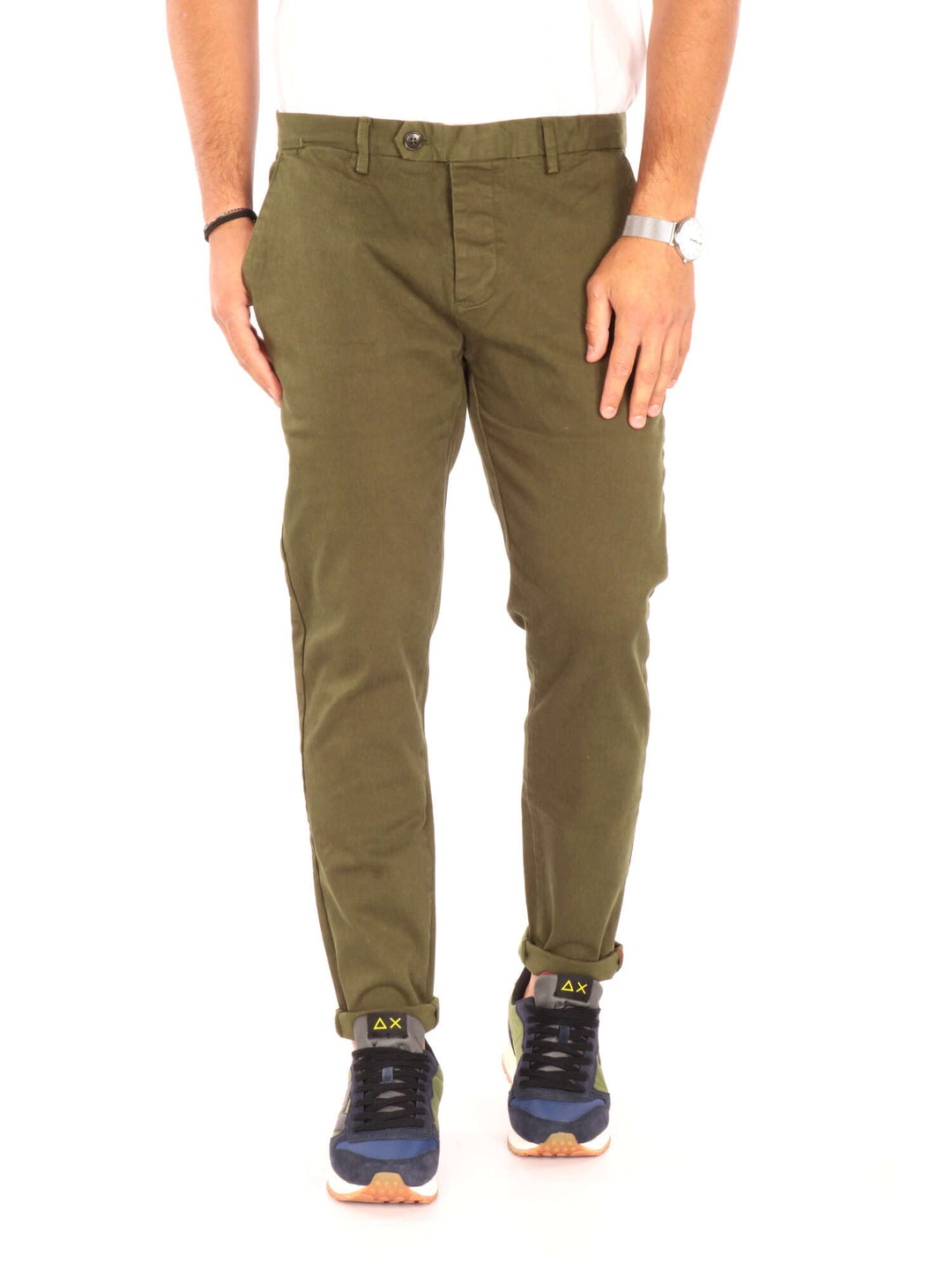 GIANNI LUPO Herren GL010B-F22 Hose, Green, 46