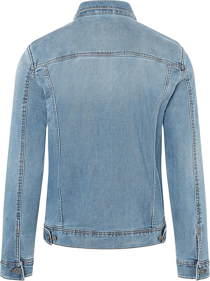 Timezone Herren Denim Jacket Jeansjacke S summer blue wash, S summer blue wash