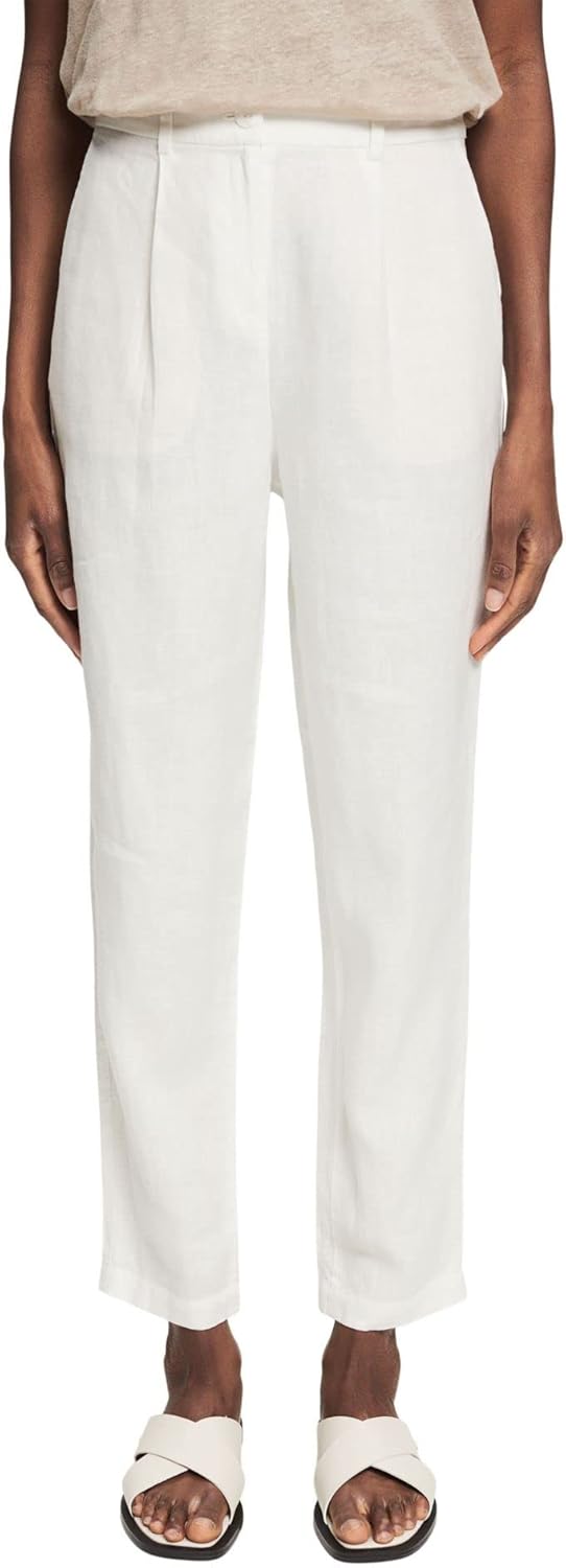 ESPRIT Damen Hose 34 Weiss, 34 Weiss