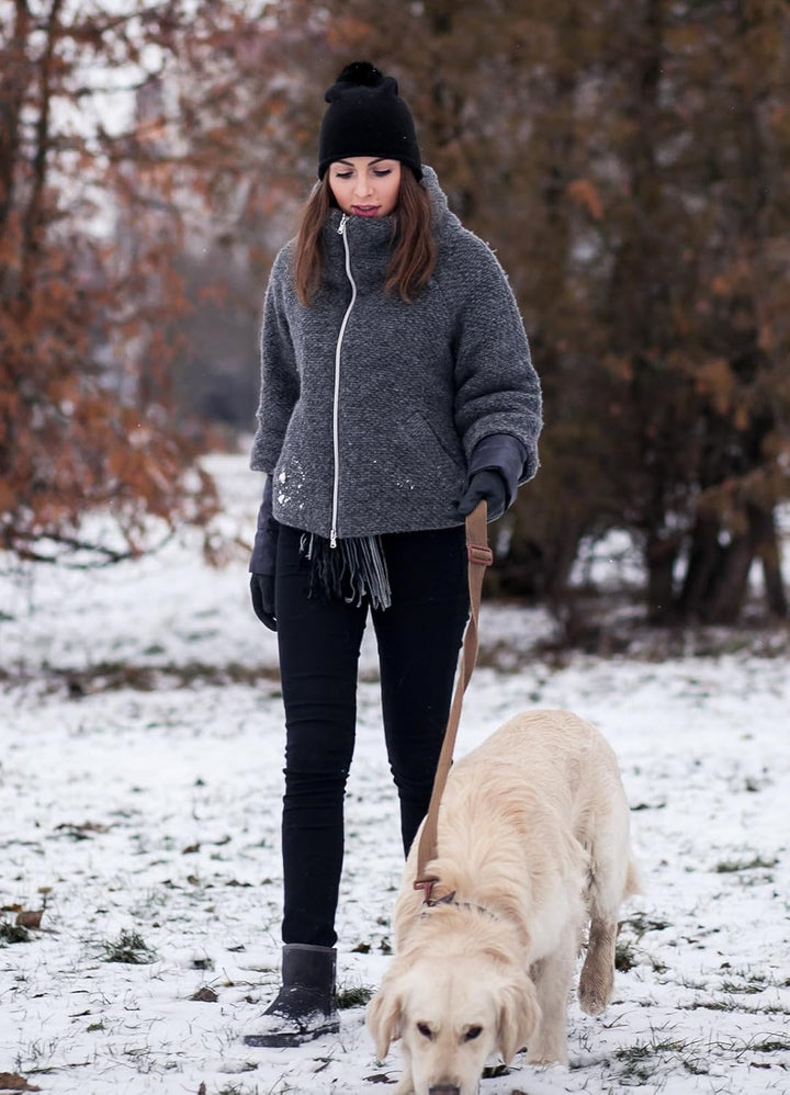baleaf Damen-Thermo-Leggings mit Taschen Fleece gefüttert Yoga-Hosen Winter Warm High Waisted Trouse