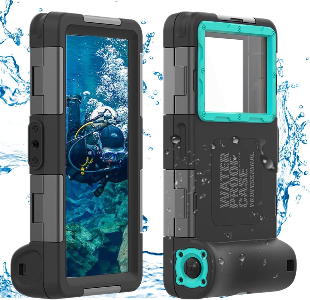 FocRelaxer IPX8 wasserdichte Handyhülle Universal Unterwasser Wasserfeste Handytasche Schwimmen 20M