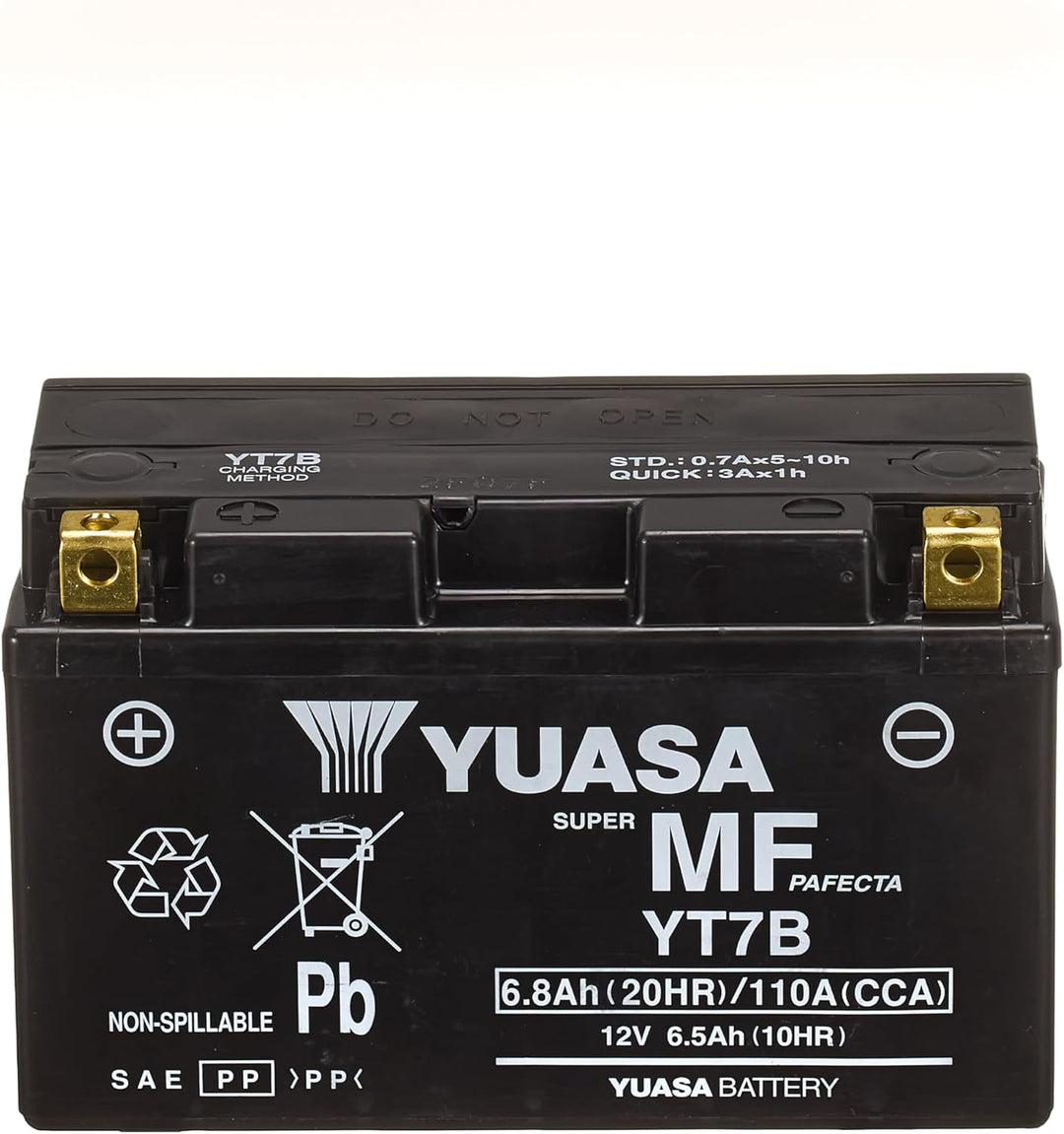 YUASA yt7b-bs (WC) wartungsfrei Akku
