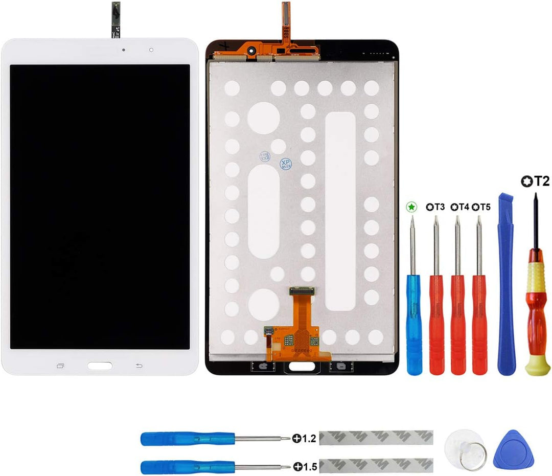 swark LCD Display Compatible with Samsung Galaxy Tab Pro T320 Weiss Touch Screen Digitizer Replaceme