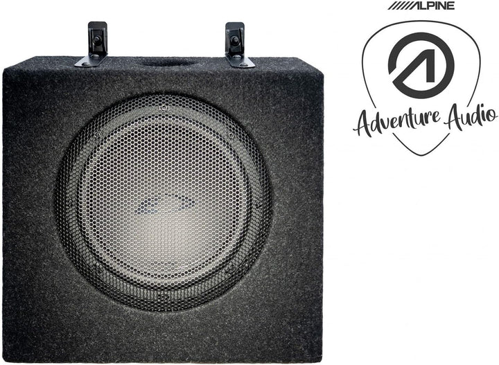 Alpine SWC-D84T6 Subwoofer Gehäuse kompatibel mit VW T6 &amp; T6.1 California, 20cm Tieftöner mit 300W