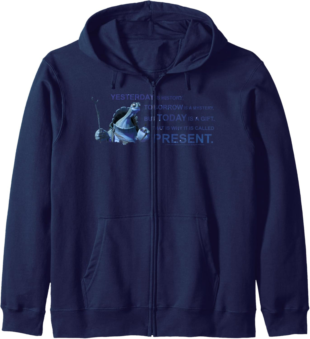 Kung Fu Panda Oogway Quote Portrait Kapuzenjacke