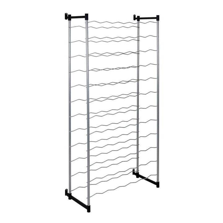 Metaltex 383772099 Flaschenregal für 72 Flaschen 58 x 26 x 123 cm Bardolino, Für 72 Flaschen