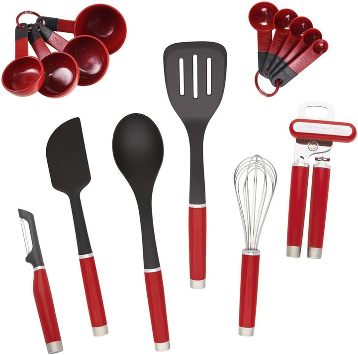 KitchenAid Artisan Küchenmaschine, 4,8 Liter, inkl. Zubehör, 15-teilig, Entsafter-Vorsatz, Liebesapf