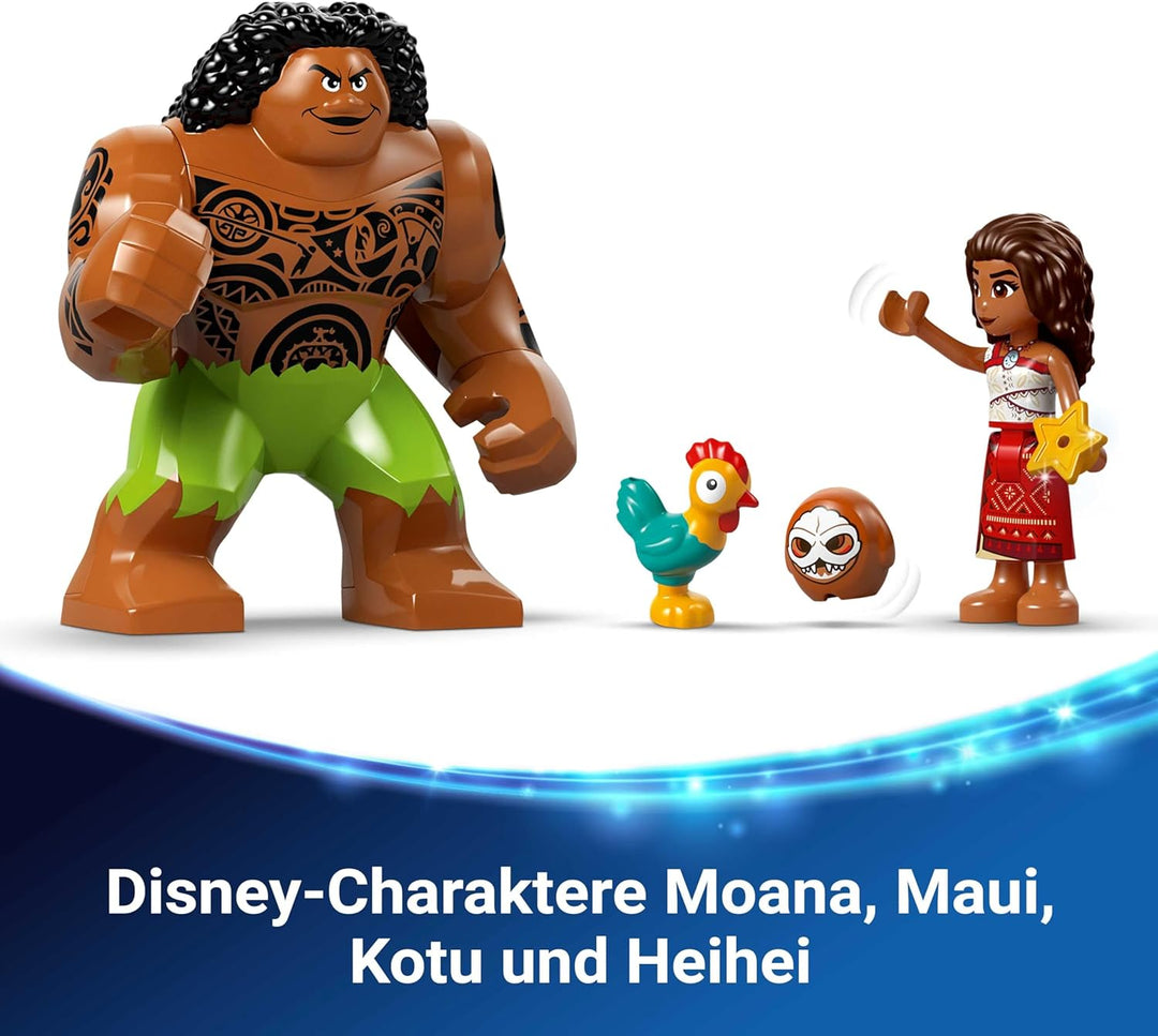 LEGO ǀ Disney Vaiana 2 Kakamora-Barge - Kakamora Boot - Spielzeug für Mädchen und Jungen ab 7 Jahren
