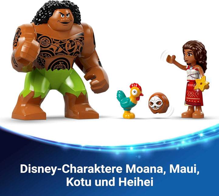 LEGO ǀ Disney Vaiana 2 Kakamora-Barge - Kakamora Boot - Spielzeug für Mädchen und Jungen ab 7 Jahren